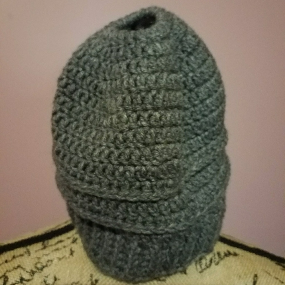 Bun beanie